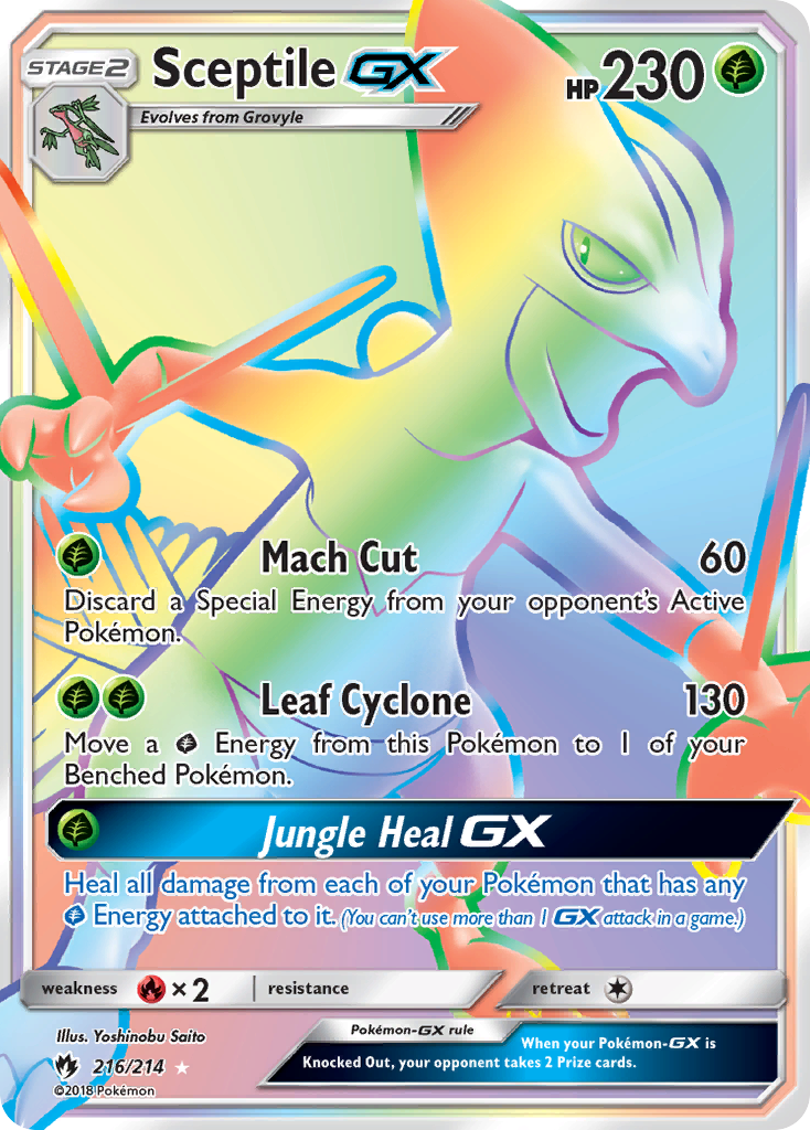 Carta Sceptile GX