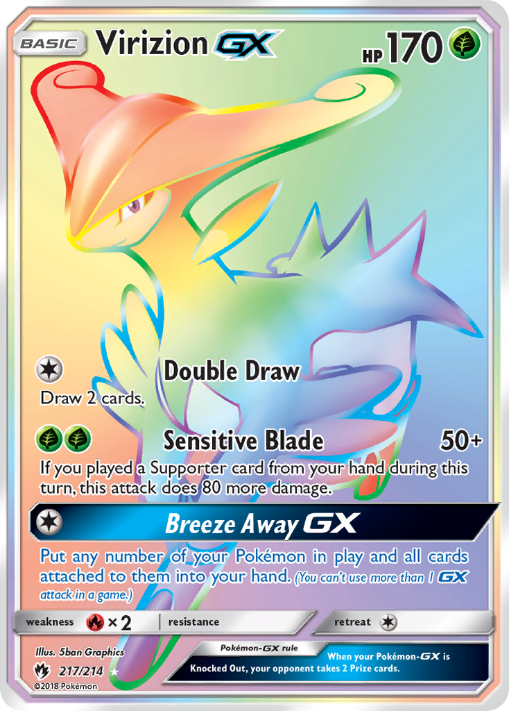 Carta Virizion GX