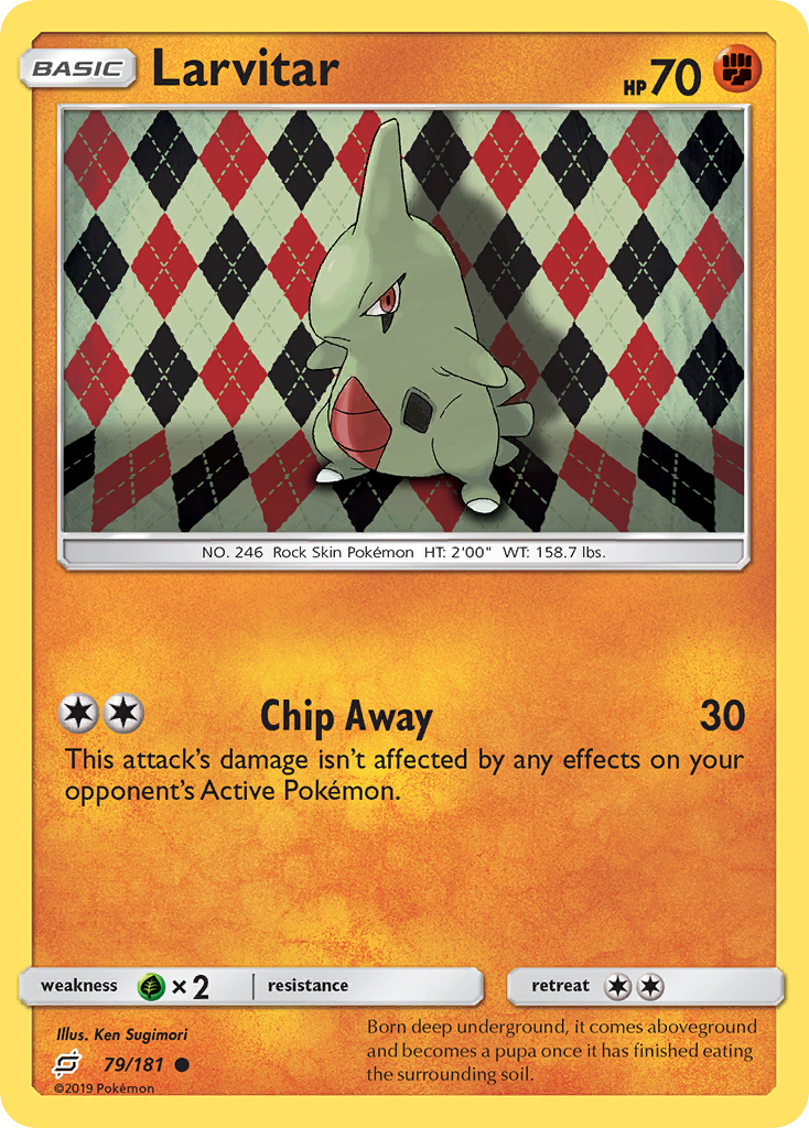 Carta Larvitar