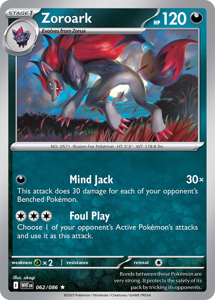 Carta Zoroark