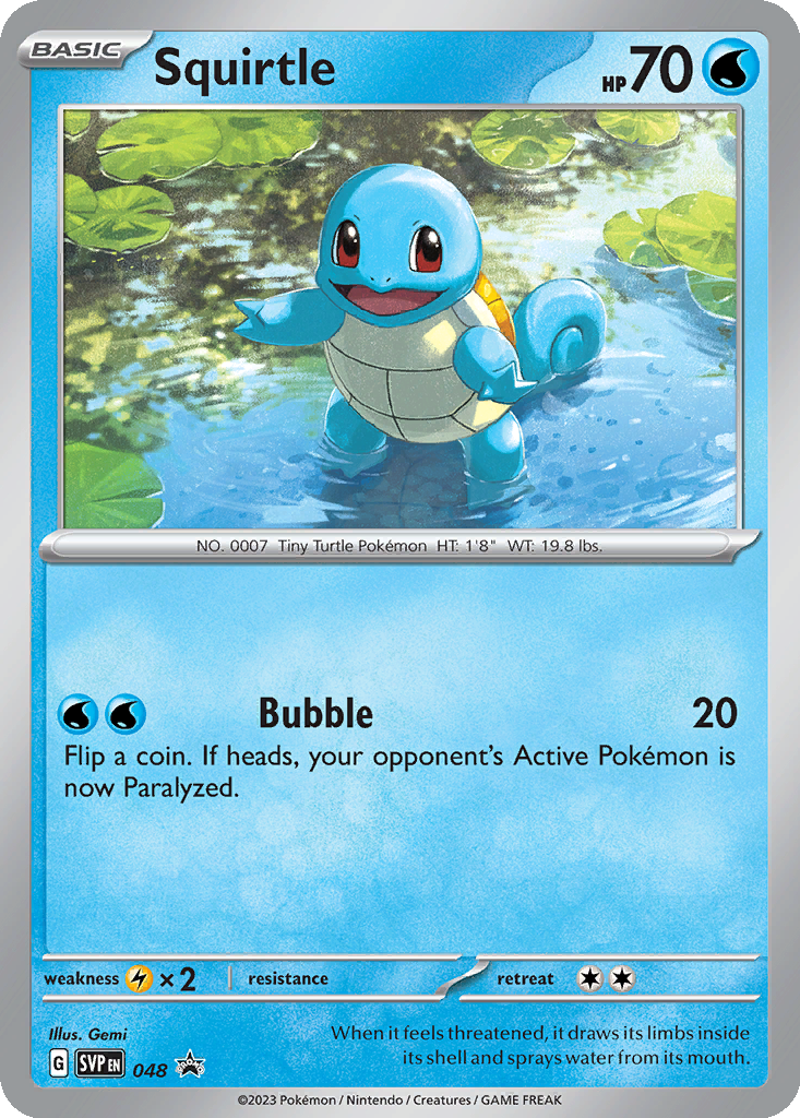 Carta Squirtle