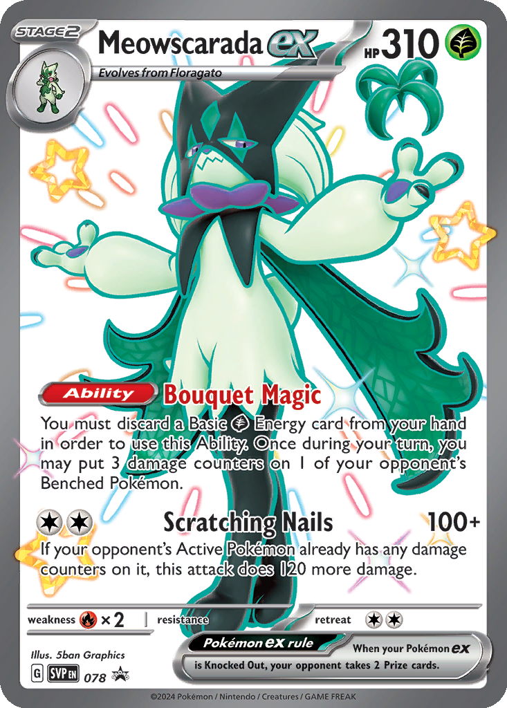 Carta Meowscarada ex