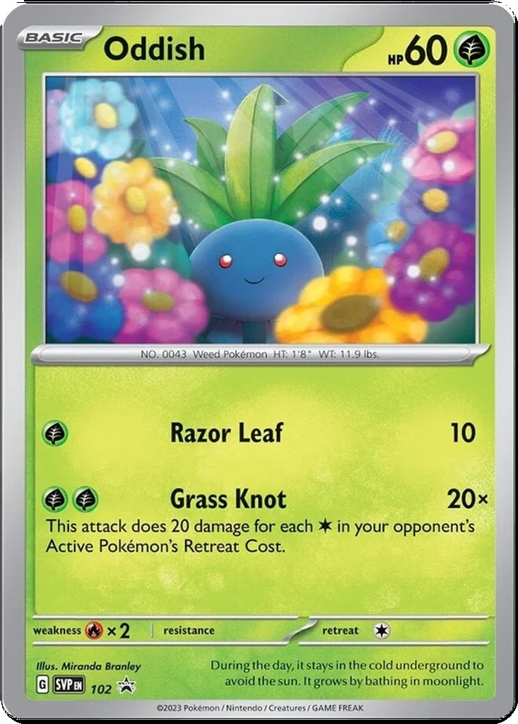 Carta Oddish
