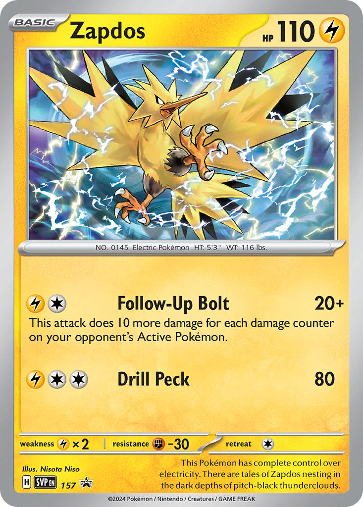 Carta Zapdos
