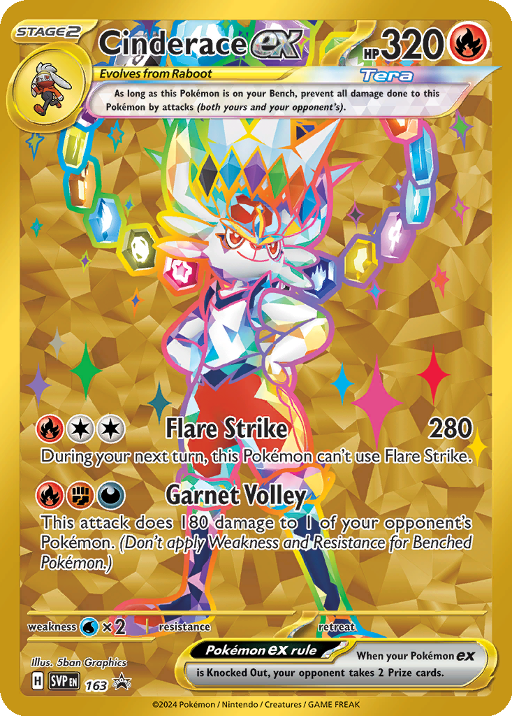 Carta Cinderace ex
