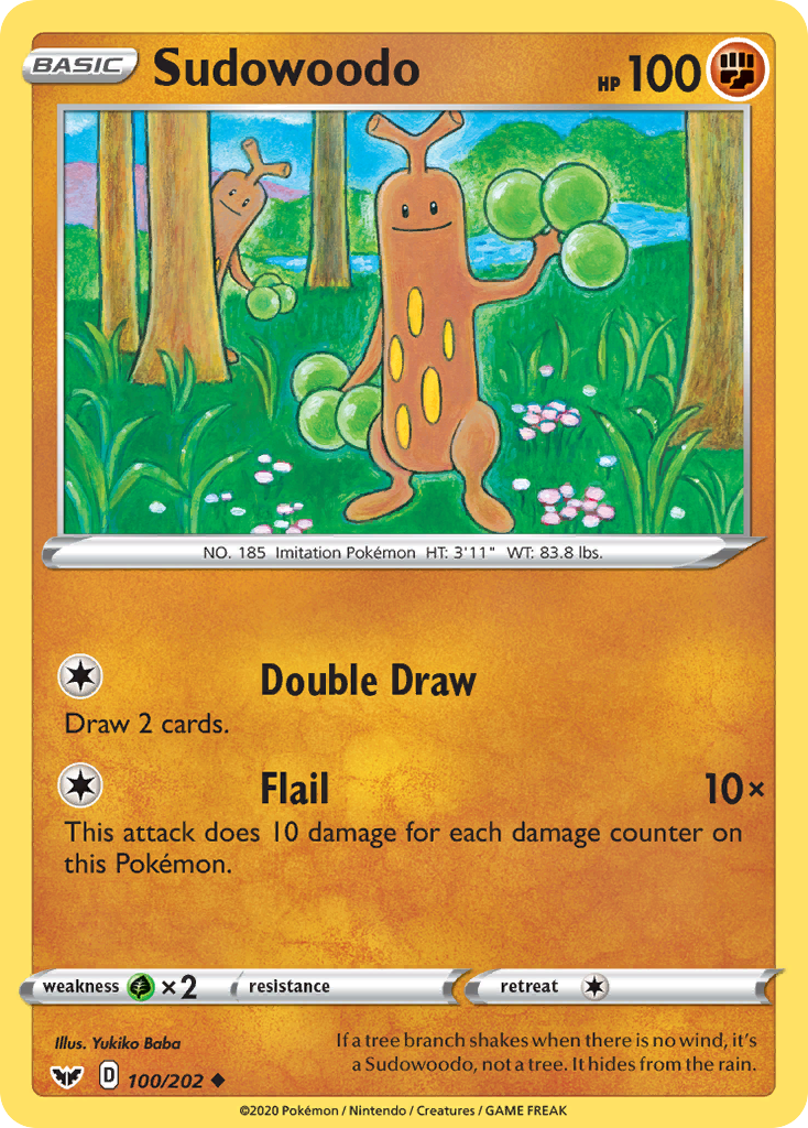 Carta Sudowoodo