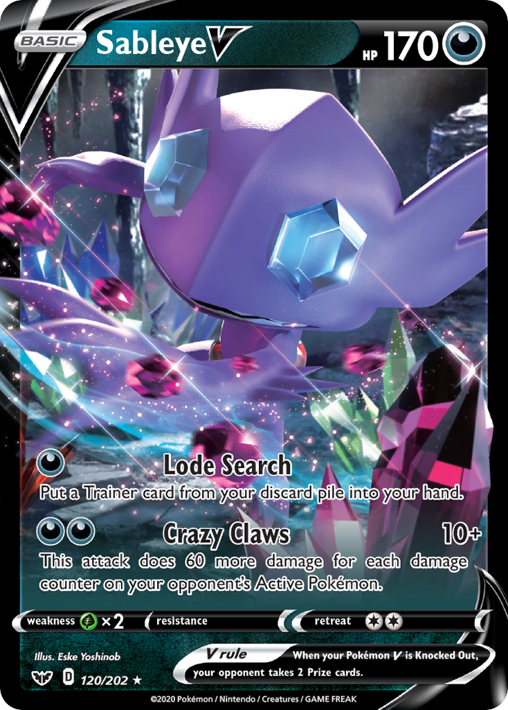Carta Sableye V