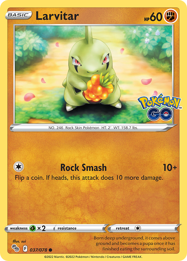 Carta Larvitar