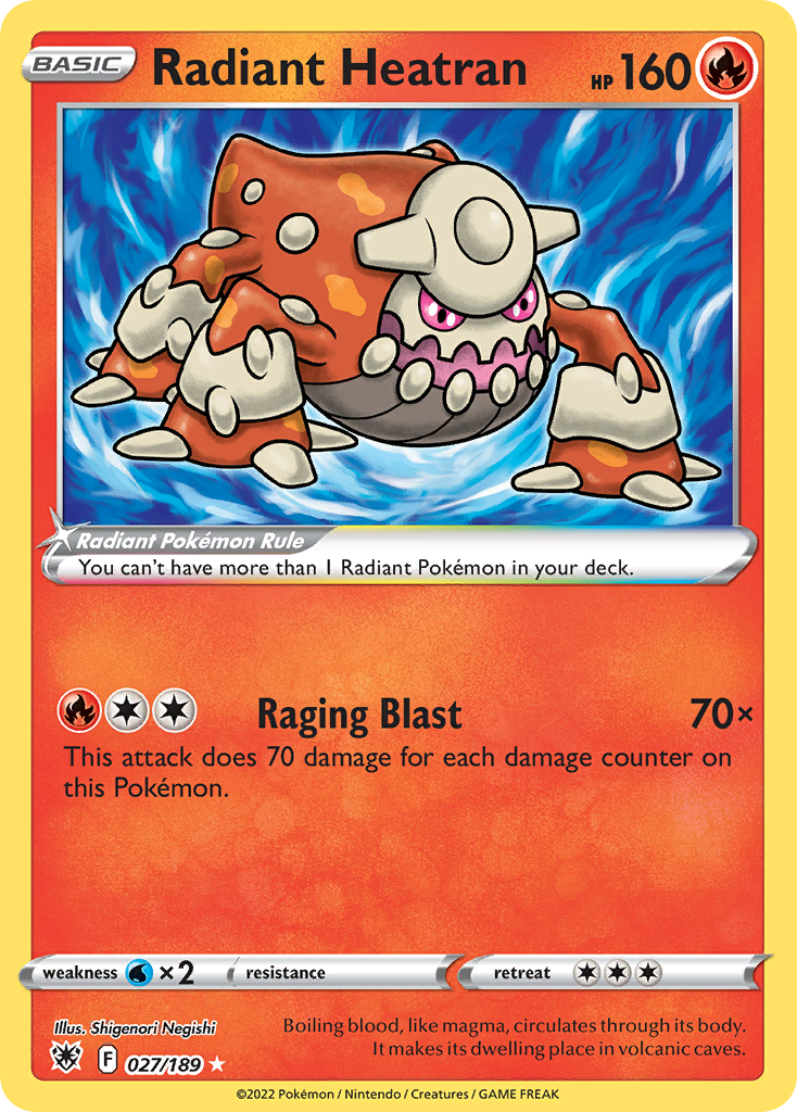 Carta Heatran Radiante