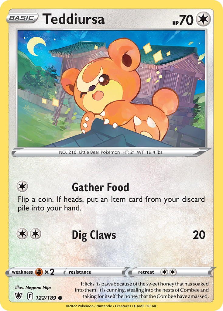 Carta Teddiursa