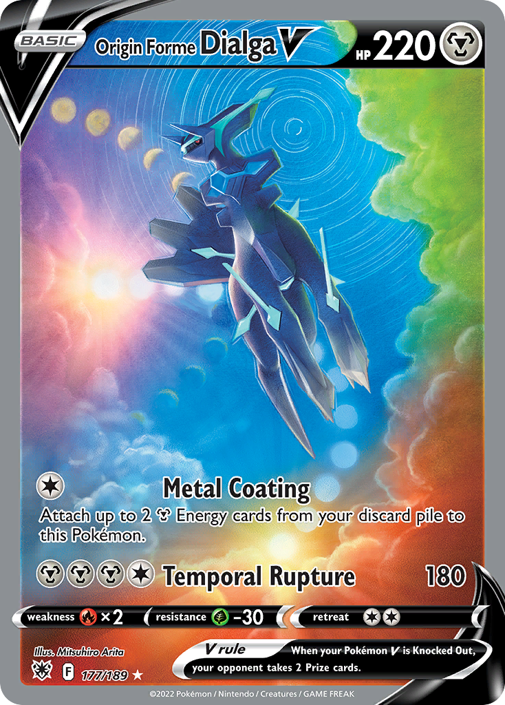 Carta Dialga Forma Origem V