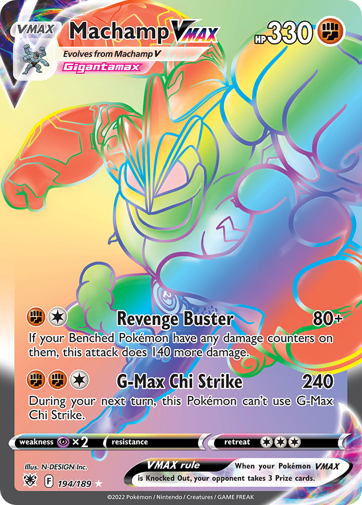 Carta Machamp VMAX