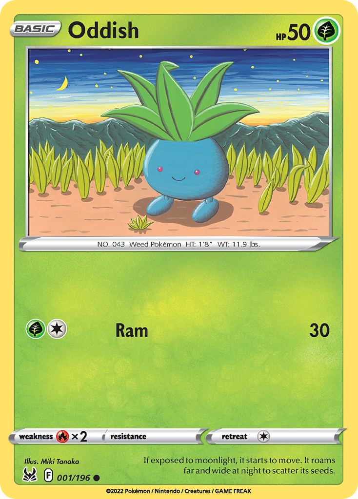 Carta Oddish