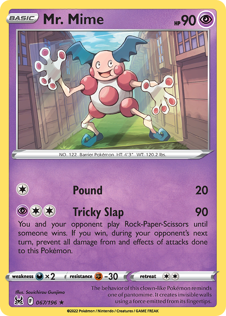 Carta Mr. Mime