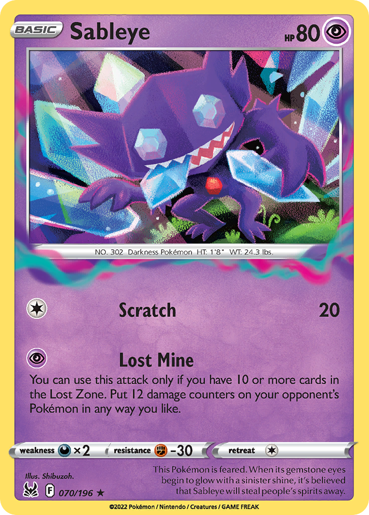 Carta Sableye