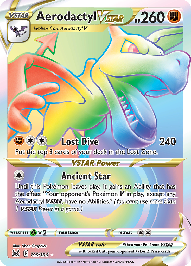Carta Aerodactyl V-ASTRO