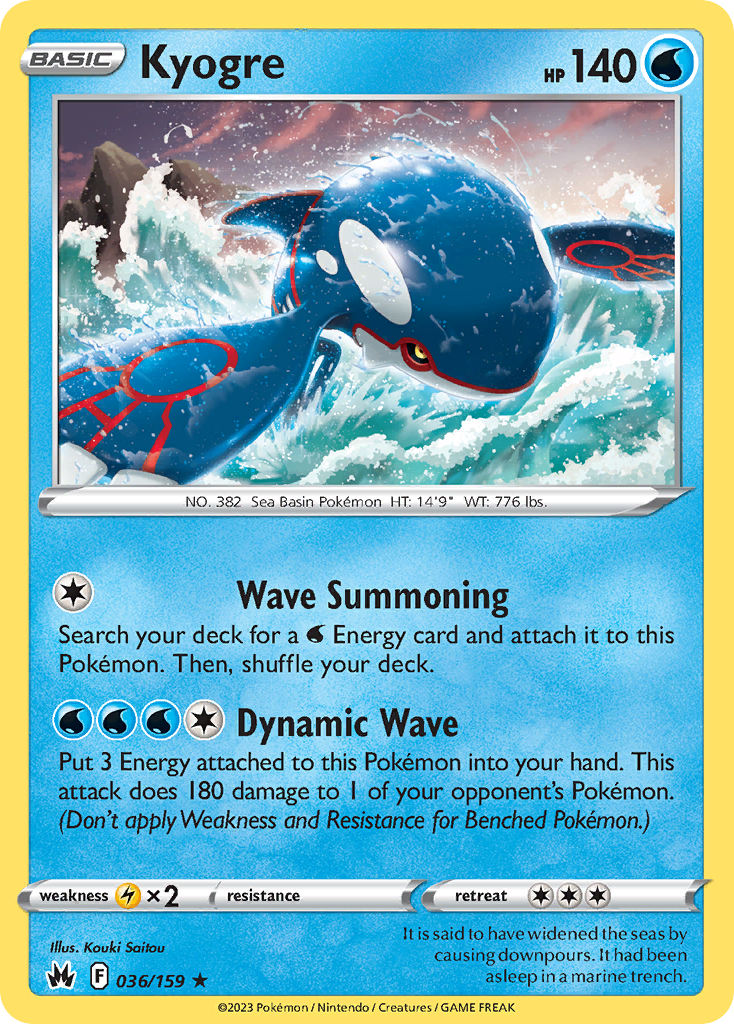 Carta Kyogre