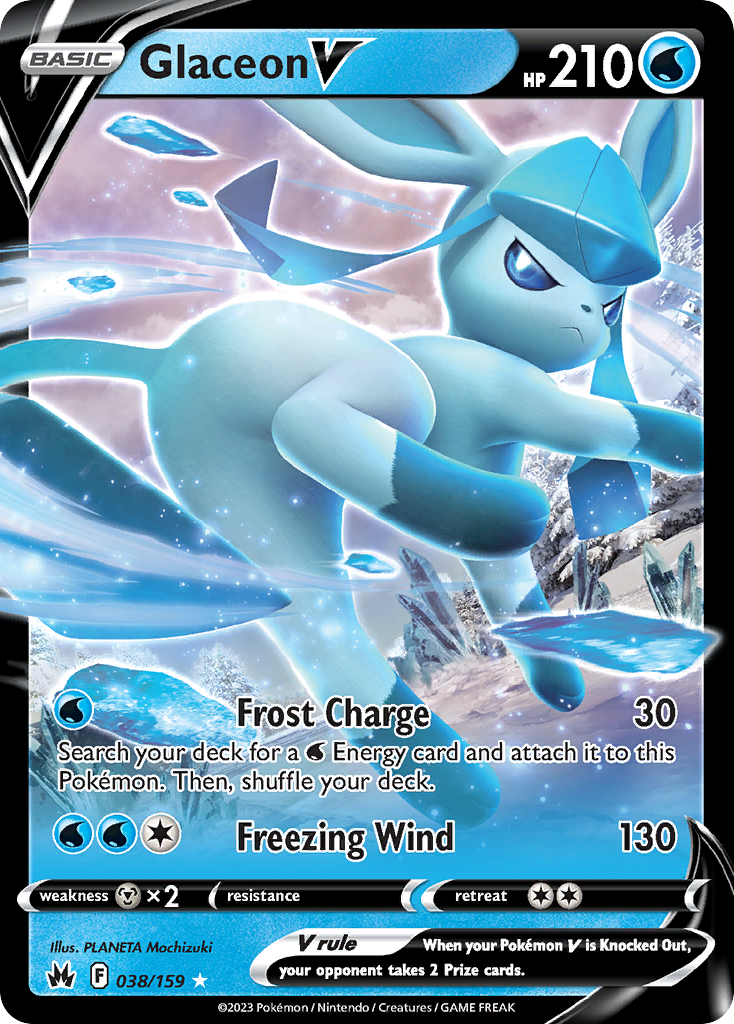 Carta Glaceon V