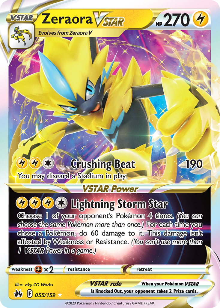Carta Zeraora V-ASTRO