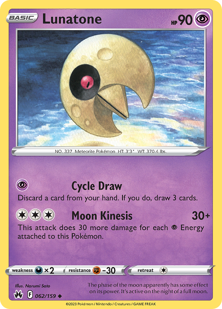 Carta Lunatone