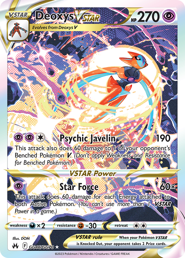 Carta Deoxys V-ASTRO