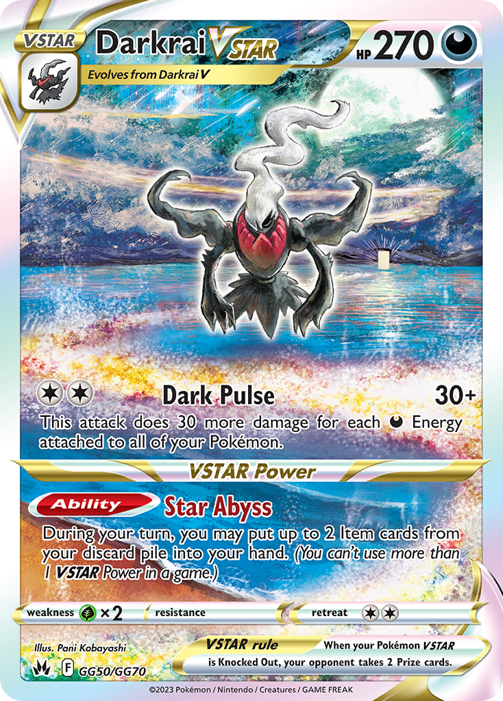 Carta Darkrai V-ASTRO