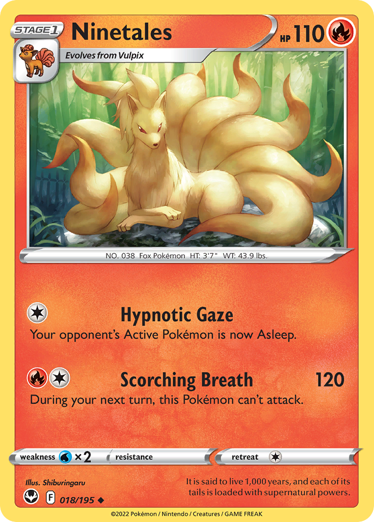 Carta Ninetales