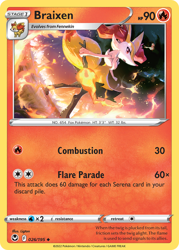 Carta Braixen