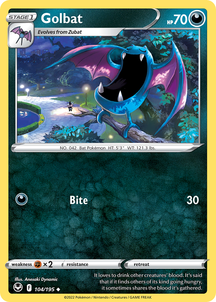 Carta Golbat