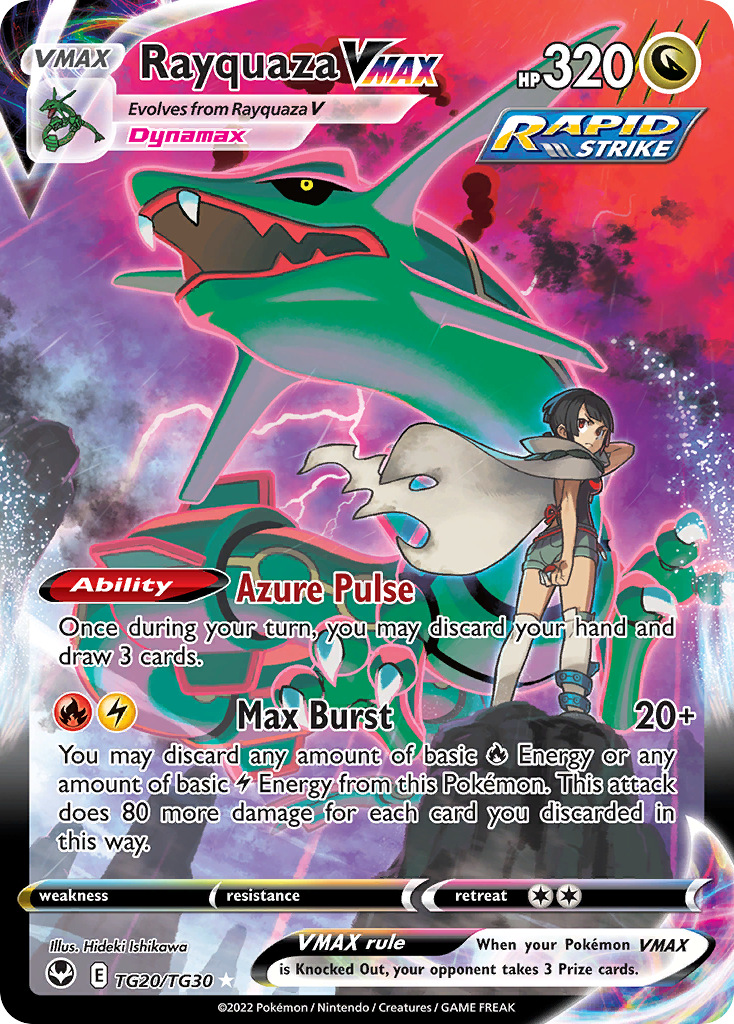 Carta Rayquaza VMAX