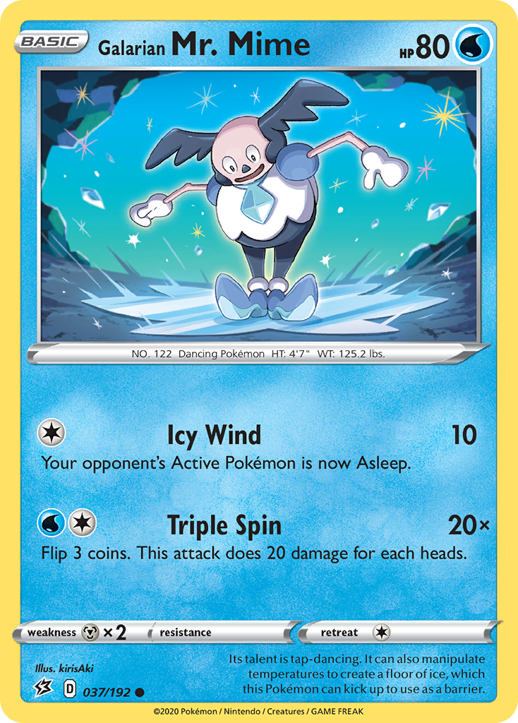 Carta Mr. Mime de Galar