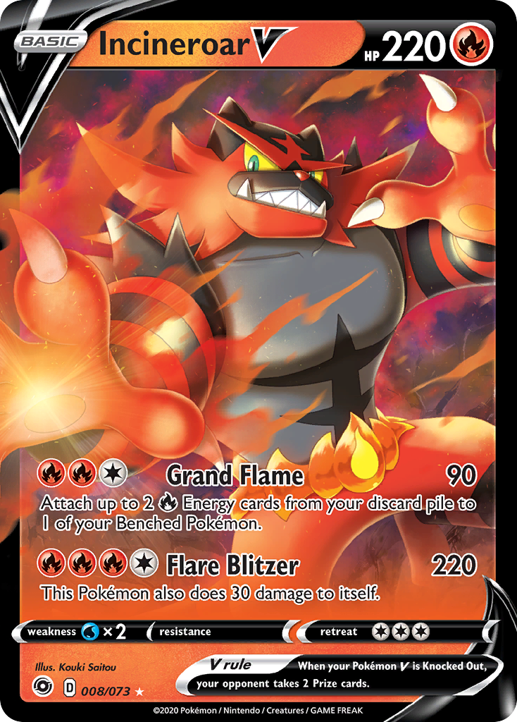 Carta Incineroar V