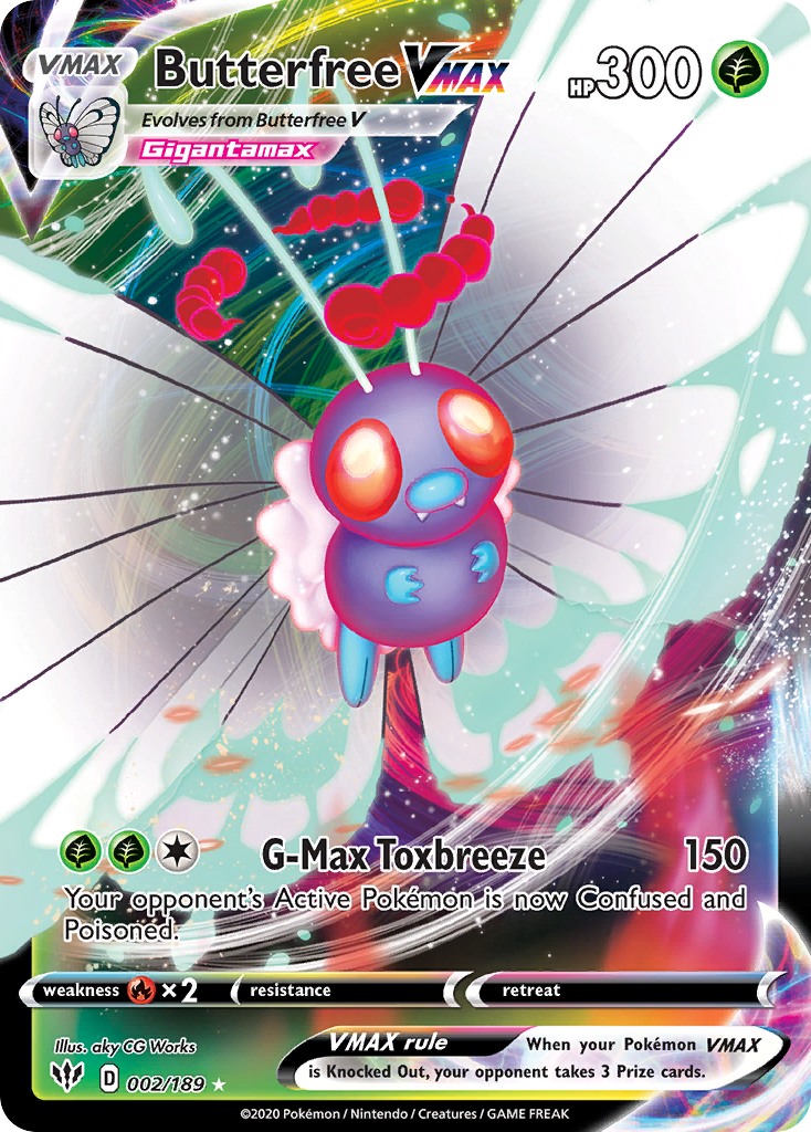 Carta Butterfree VMAX