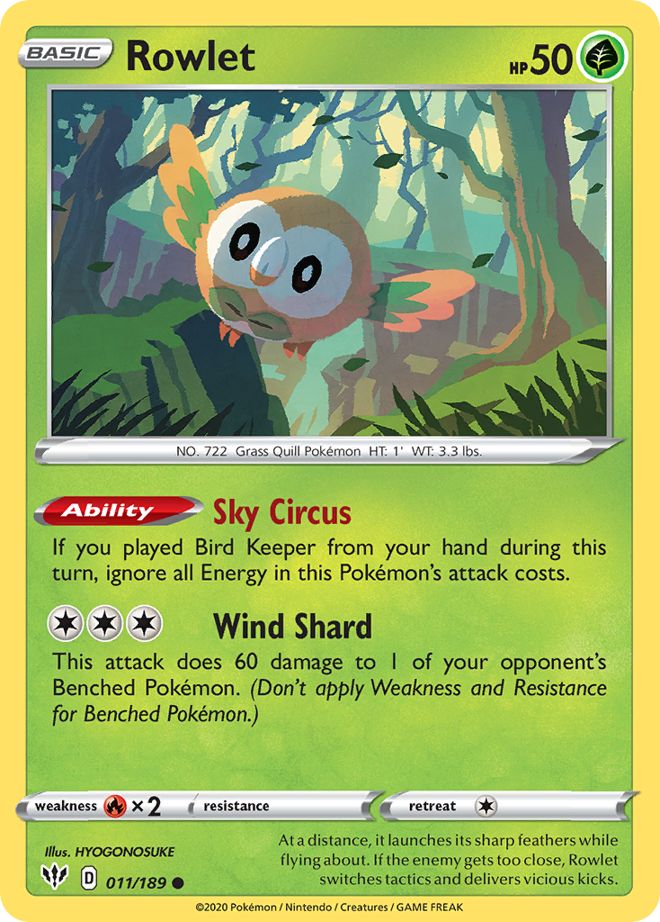 Carta Rowlet