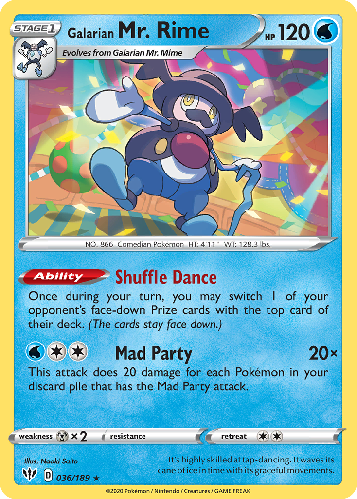 Carta Mr. Rime de Galar