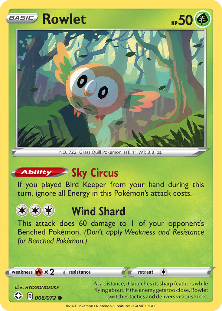 Carta Rowlet