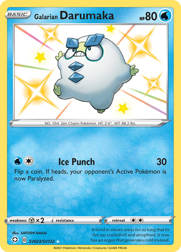 Carta Darumaka de Galar