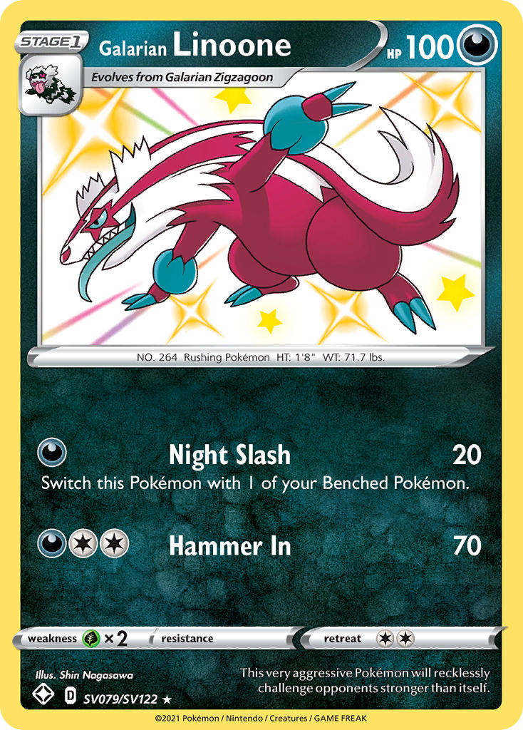 Carta Linoone de Galar
