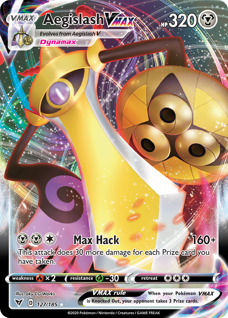 Carta Aegislash VMAX