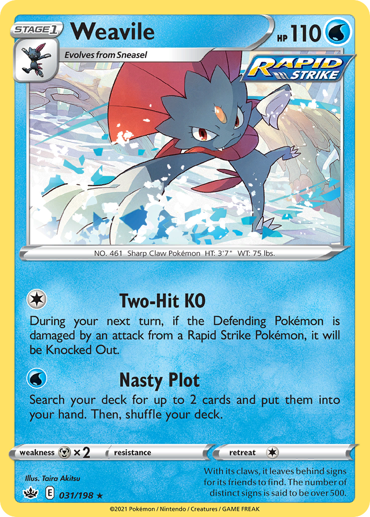 Carta Weavile