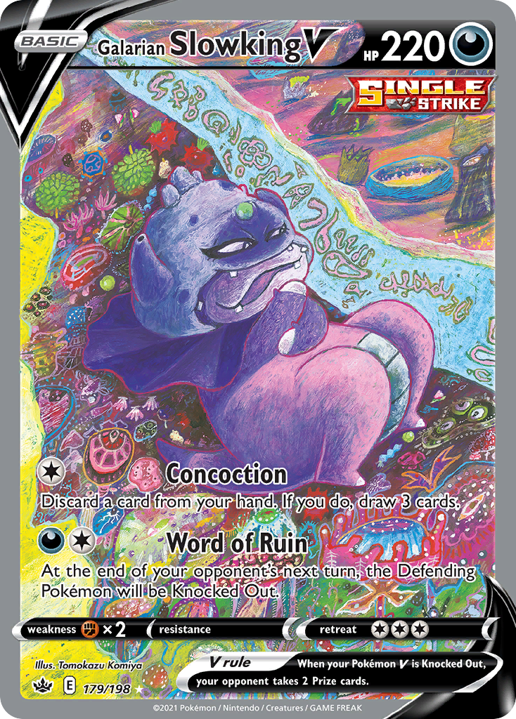 Carta Slowking de Galar V