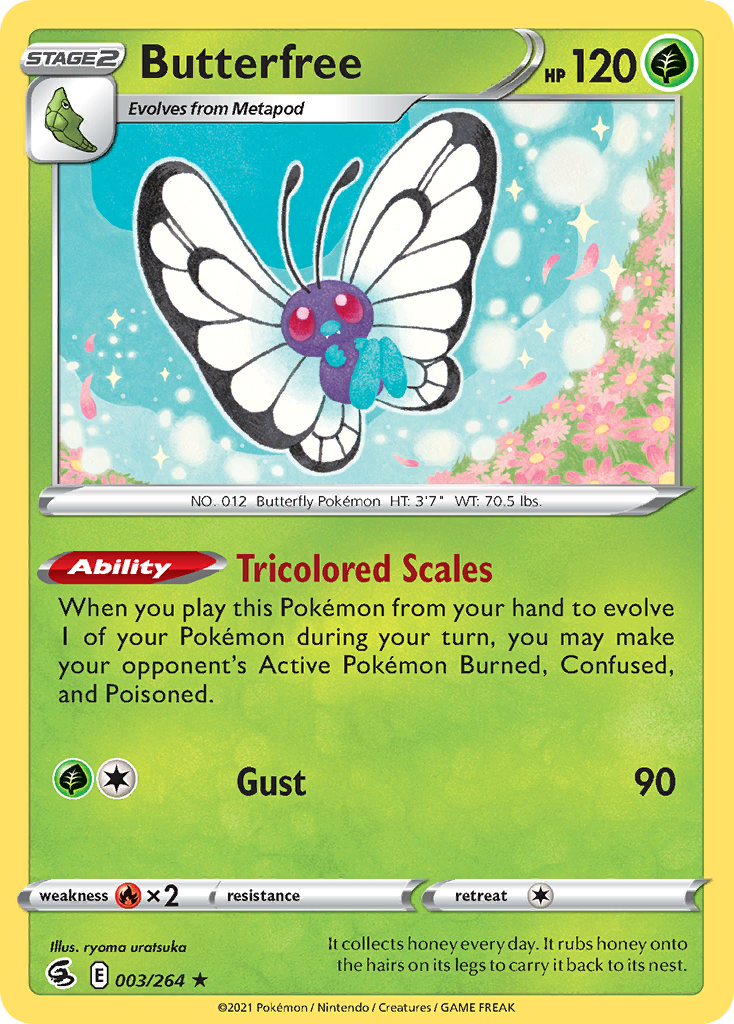 Carta Butterfree