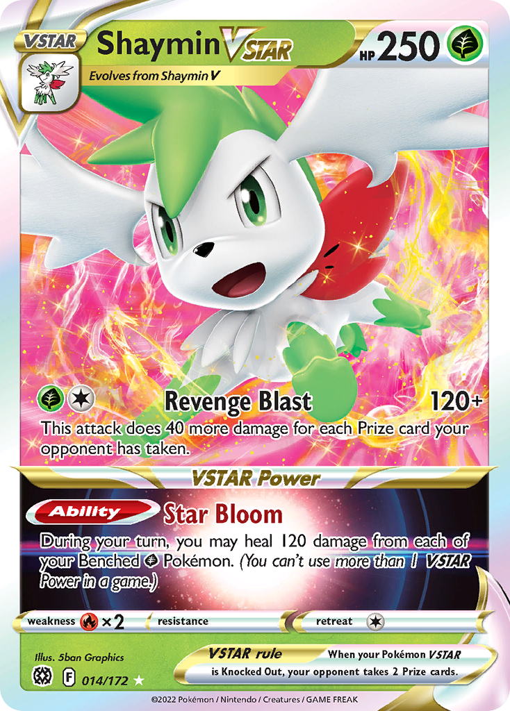 Carta Shaymin V-ASTRO