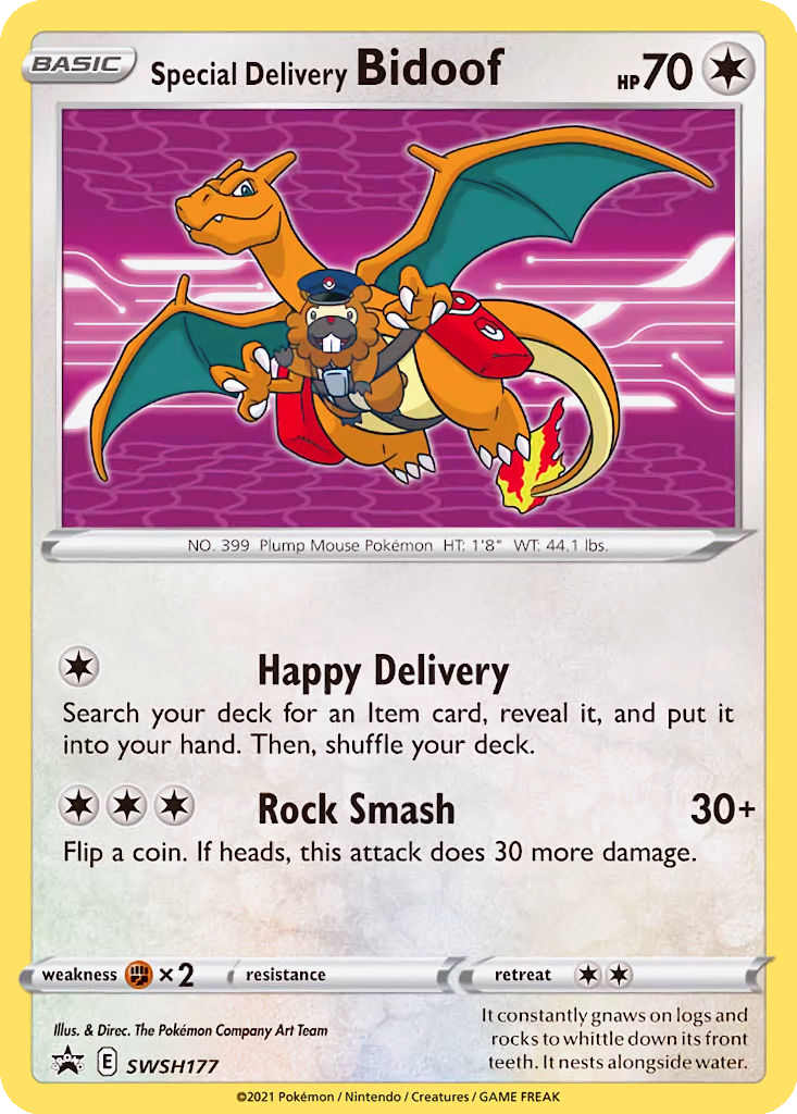 Carta Special Delivery Bidoof