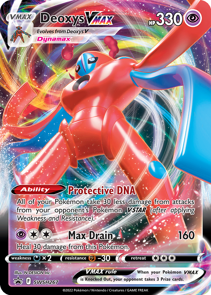 Carta Deoxys VMAX