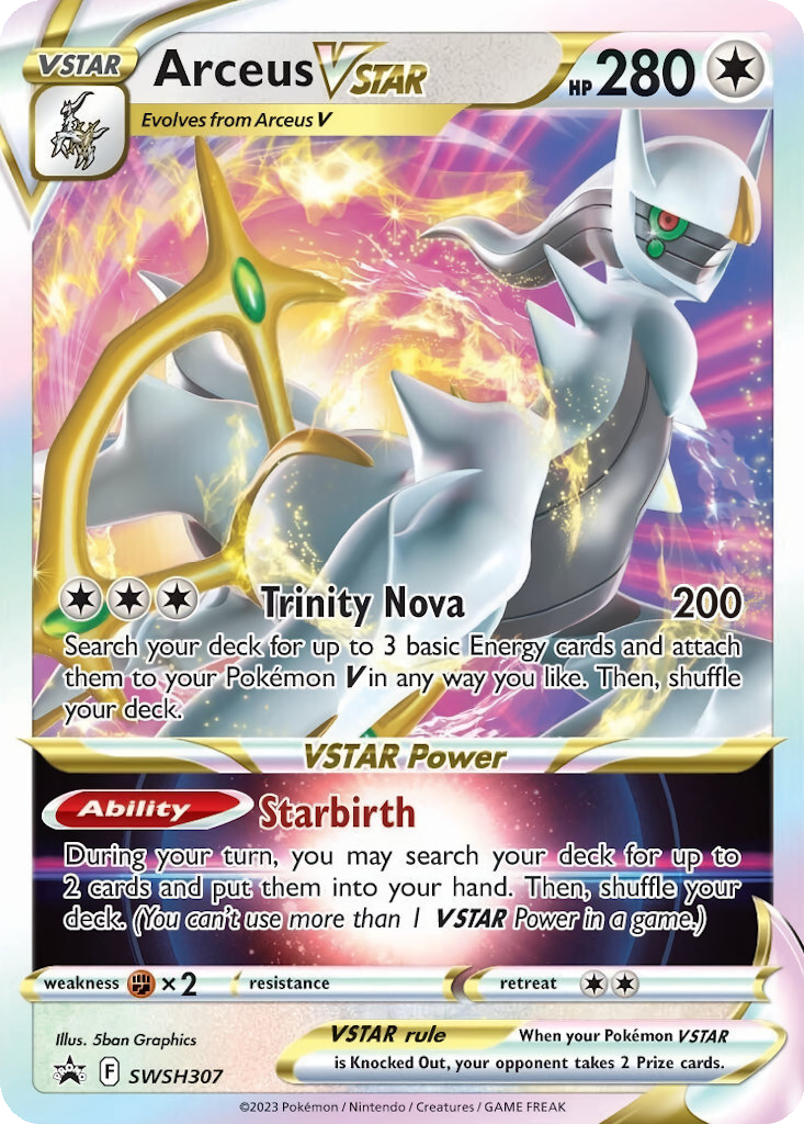 Carta Arceus VSTAR