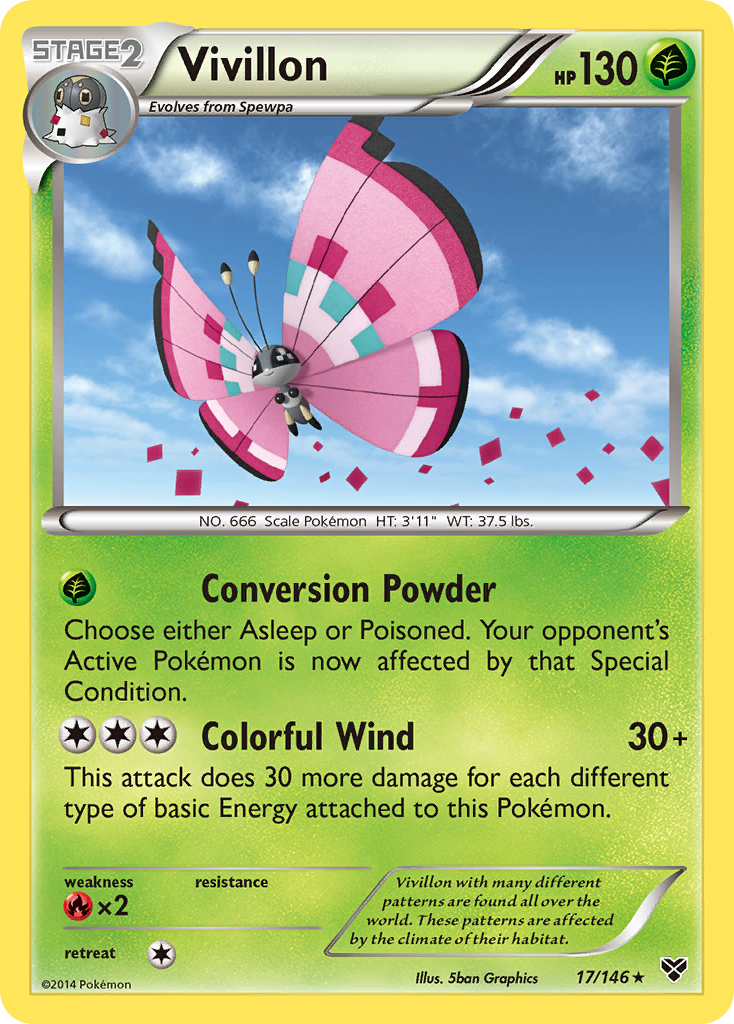 Carta Vivillon