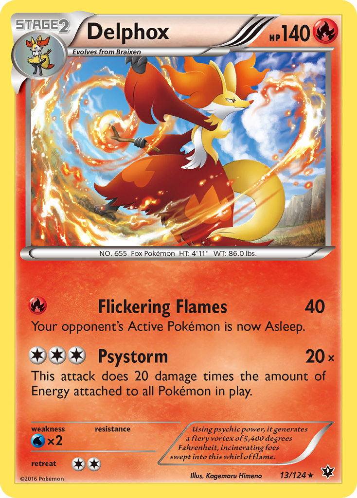 Carta Delphox