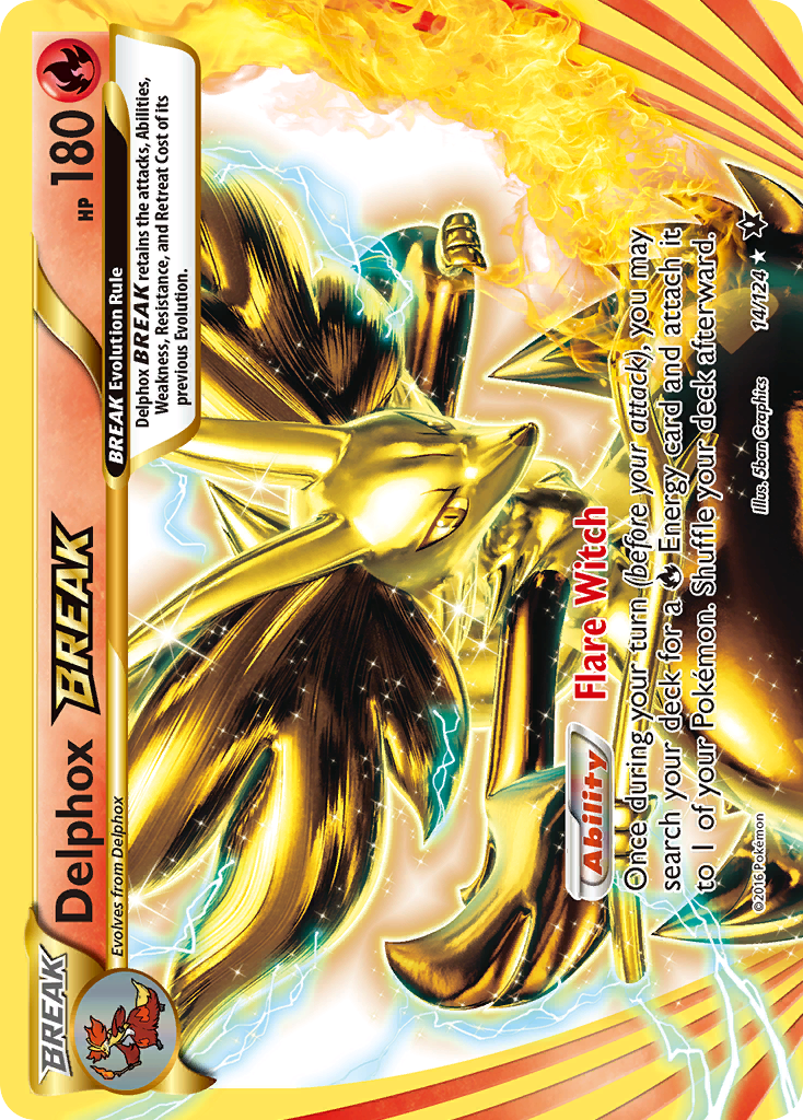Carta Delphox TURBO