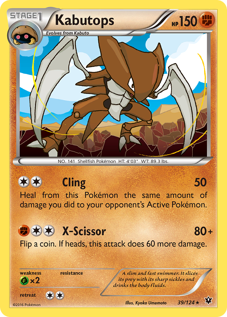 Carta Kabutops